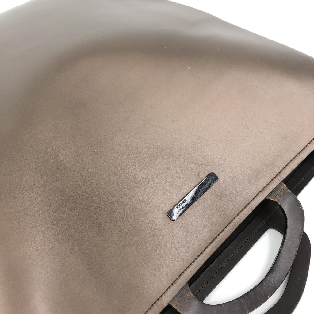 Gucci Brown Leather Handbag Gucci