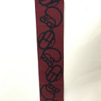 Hermès Cashmere Muffler In Burgundy Color Hermès