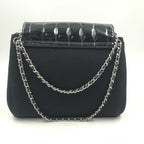 Chanel Chocolate Bar Patent Leather Shoulder Bag Chanel