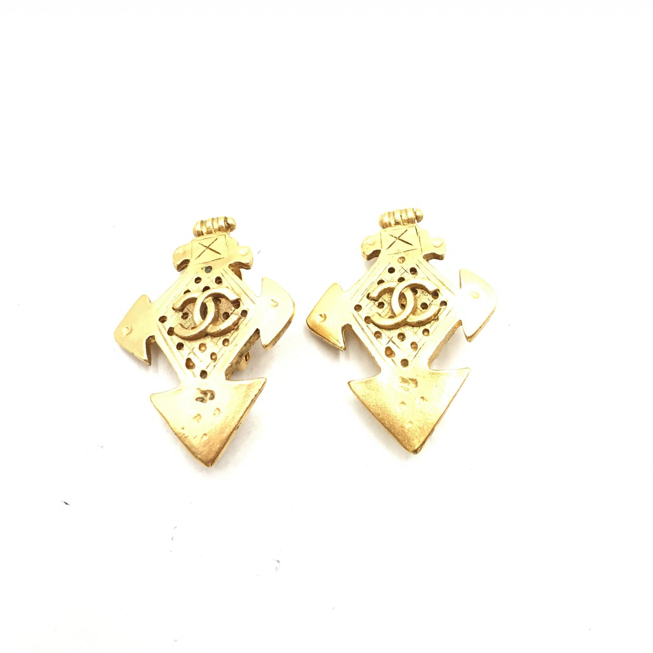Chanel Coco Mark Earrings Chanel