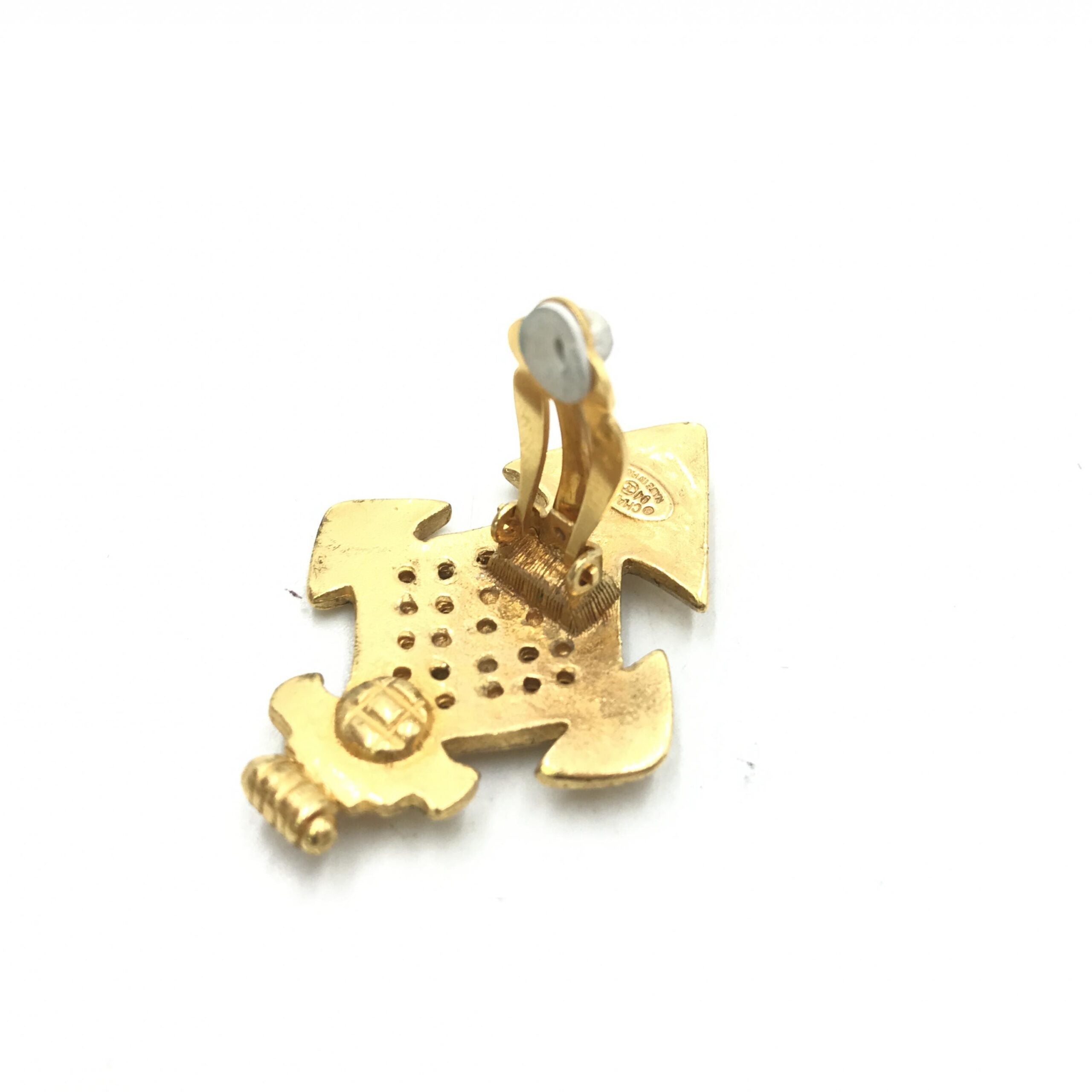 Chanel Coco Mark Earrings Chanel