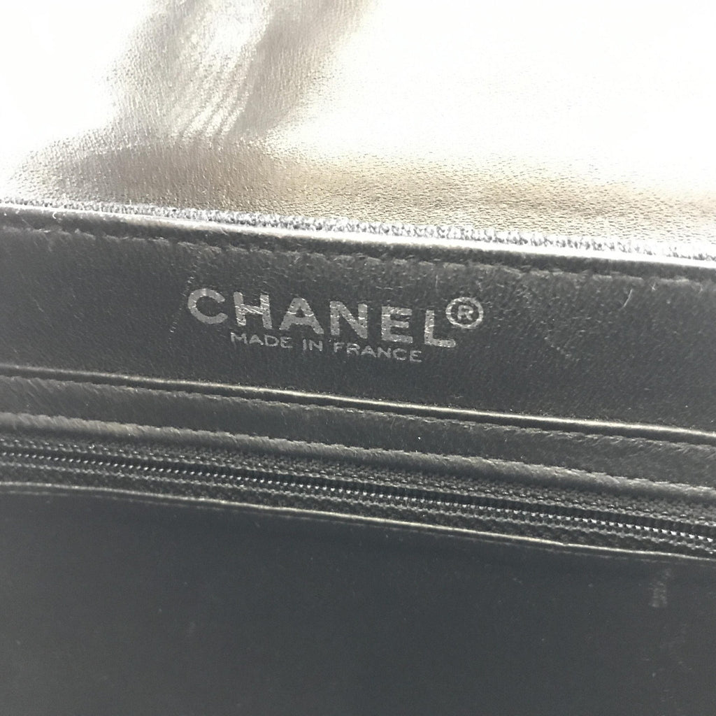 Chanel Chocolate Bar Patent Leather Shoulder Bag Chanel