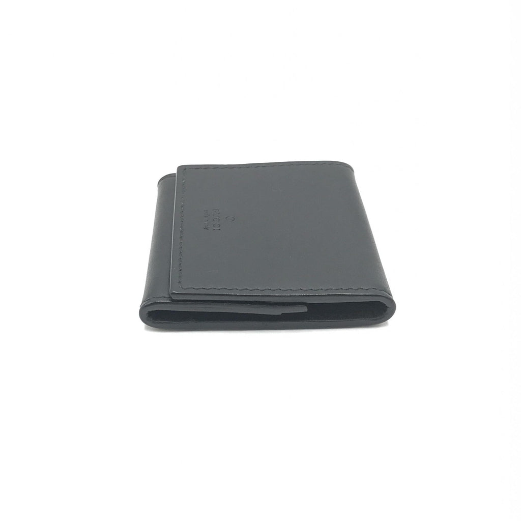 Gucci Compact Leather Wallet With Sleek Design Gucci