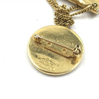 Chanel Gold Plated Bag Motif Brooch Chanel