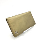 Chanel Gold Tone Caviar Leather Bifold Wallet Chanel