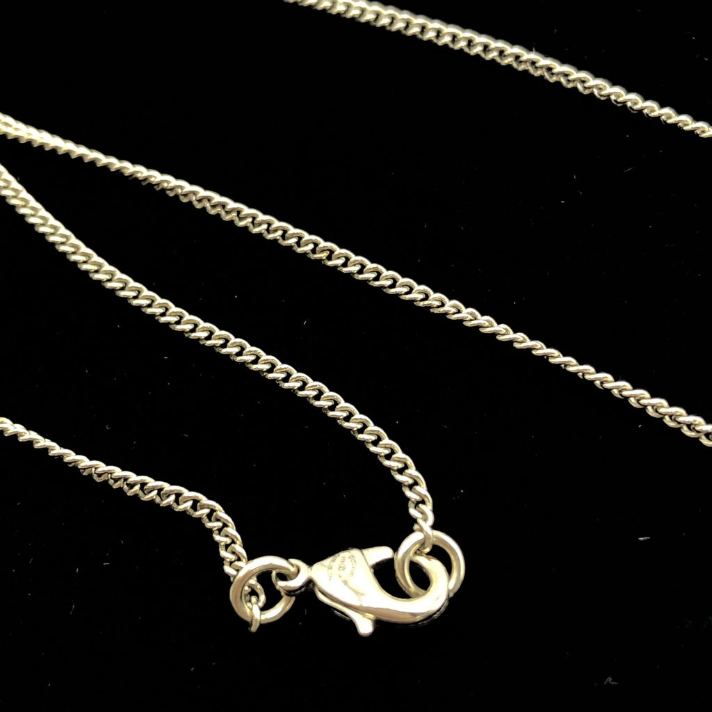 Chanel Gold Tone CC Circle Pendant Necklace Chanel