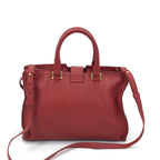 Saint Laurent Leather Handbag With Y Logo Saint Laurent