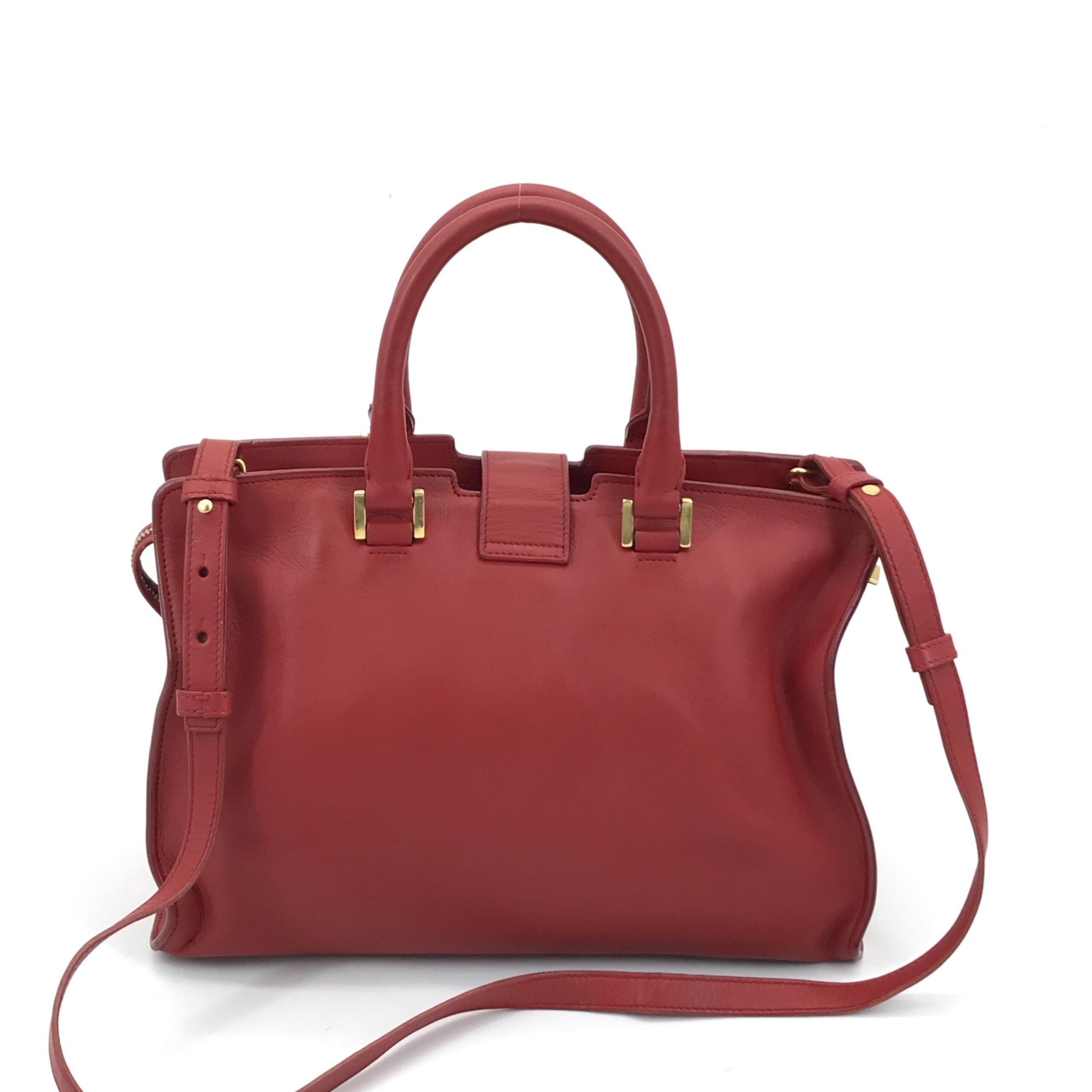Saint Laurent Leather Handbag With Y Logo Saint Laurent