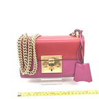 Gucci Padlock Crossbody Shoulder Bag In Pink Gucci