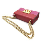 Gucci Padlock Crossbody Shoulder Bag In Pink Gucci
