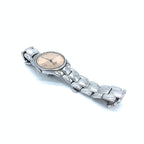 Fendi Pink Champagne Dial Quartz Watch, Stainless Steel Fendi