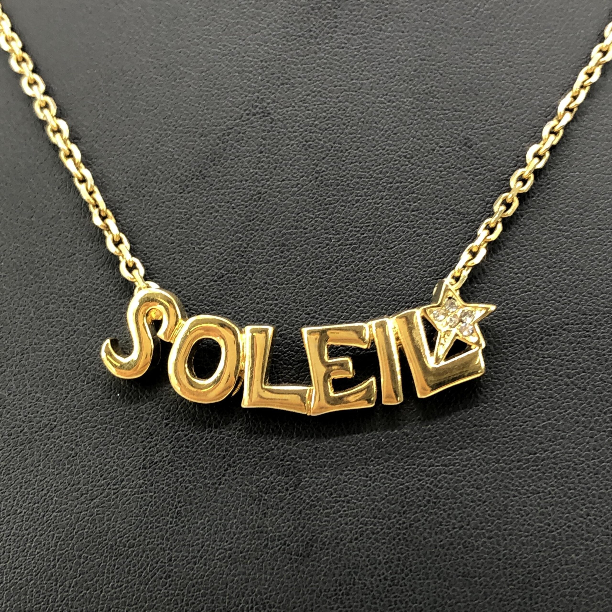 Saint Laurent Soleil Designer Statement Necklace Saint Laurent