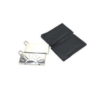 Hermès Silver Tone Half Sun Pendant Set Hermès