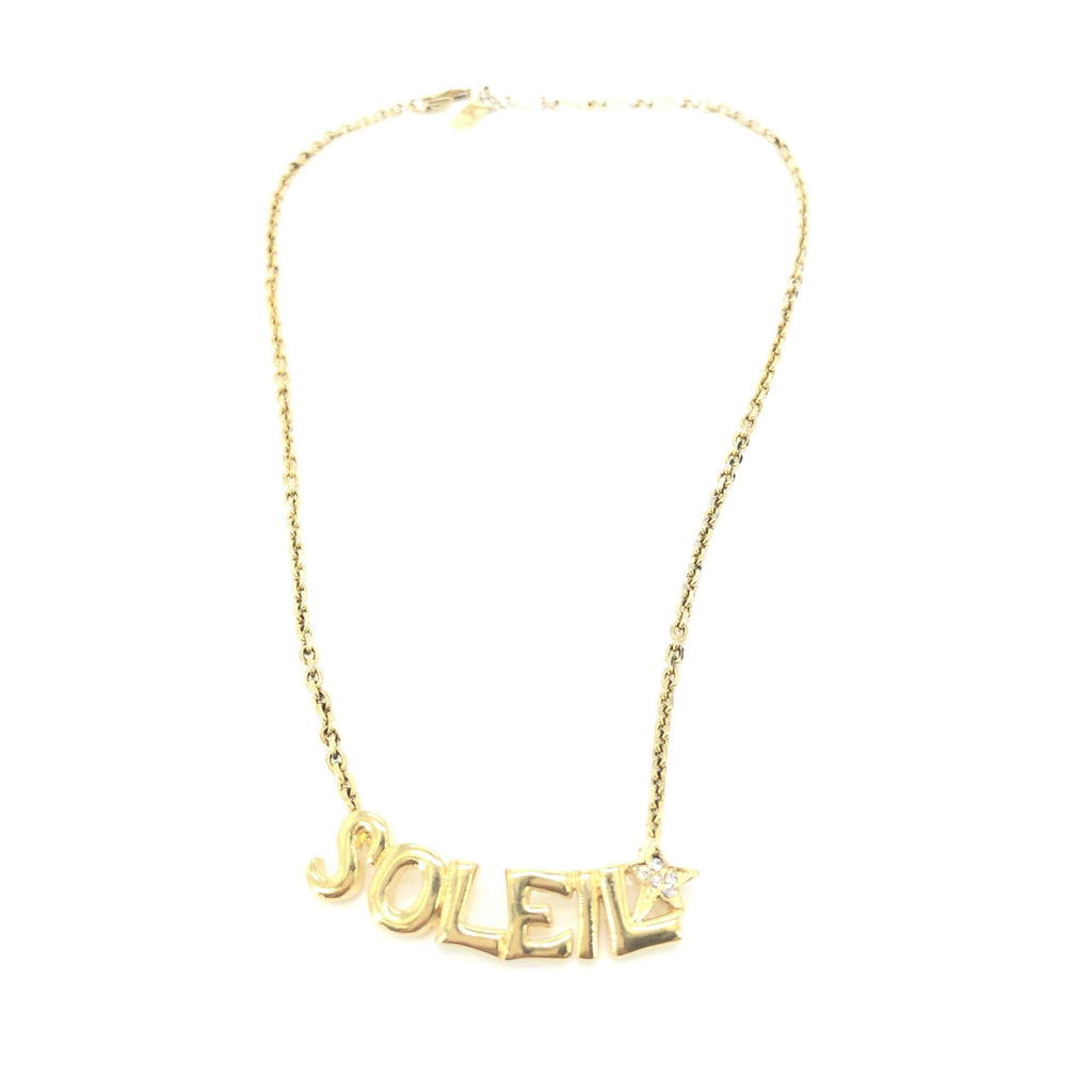 Saint Laurent Soleil Designer Statement Necklace Saint Laurent