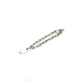Gucci Sterling Silver Logo Plate Chain Bracelet Gucci