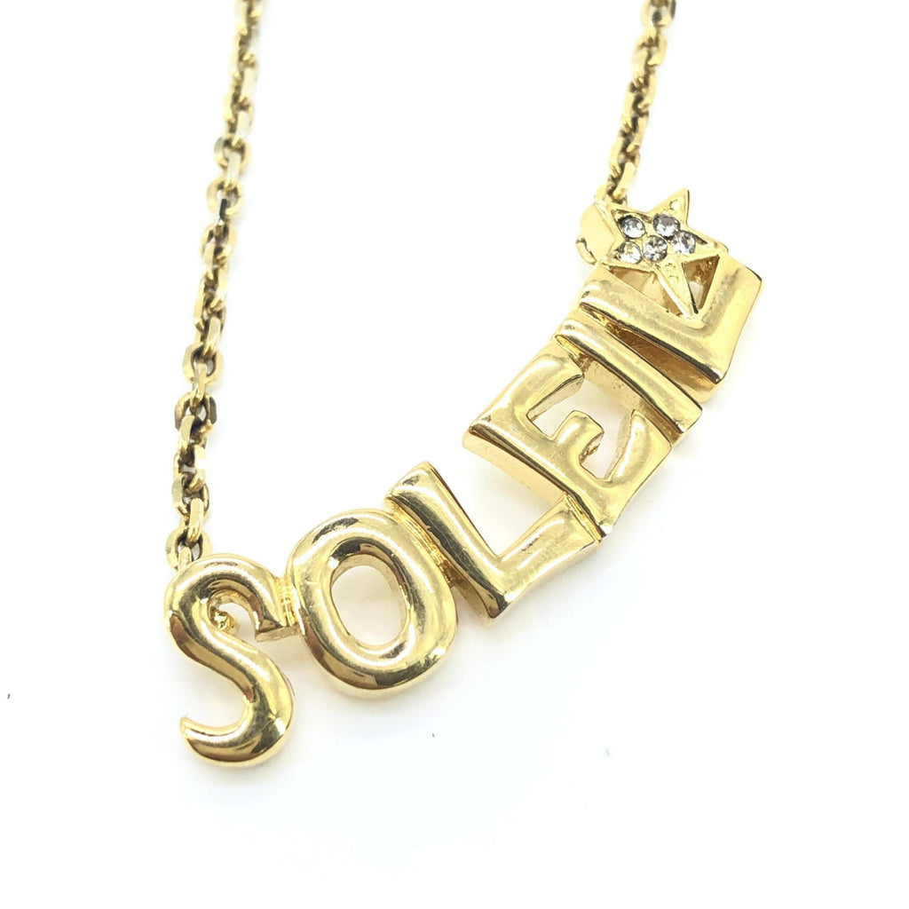 Saint Laurent Soleil Designer Statement Necklace Saint Laurent