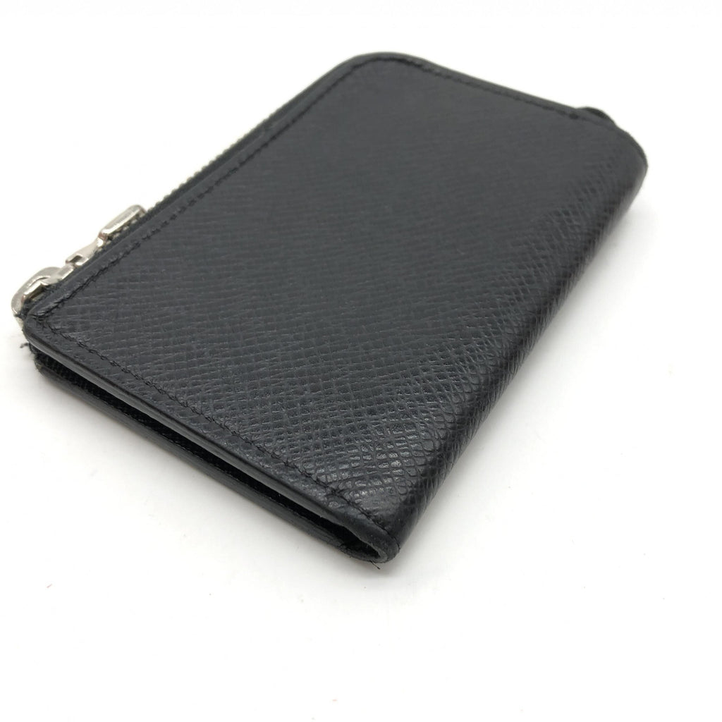 Louis Vuitton Taiga Zippy Coin Purse In Black Louis Vuitton