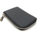 Louis Vuitton Taiga Zippy Coin Purse In Black Louis Vuitton