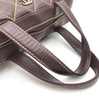 Chanel Wild Stitch Handbag Mini Boston Red Chanel
