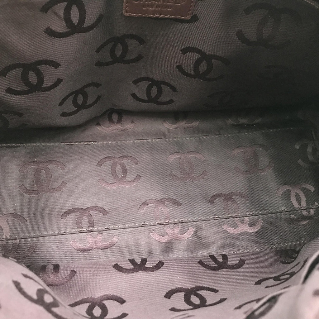 Chanel Wild Stitch Handbag Mini Boston Red Chanel