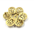 Chanel Costume Jewlery Vintage Brooch Coco Medallian Chanel