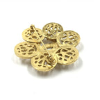 Chanel Costume Jewlery Vintage Brooch Coco Medallian Chanel
