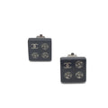 Chanel Coco Mark Square Clip-On Earrings Chanel