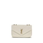 Saint Laurent Beige Lamb Ovis Aries Aries Shoulder Bag Saint Laurent