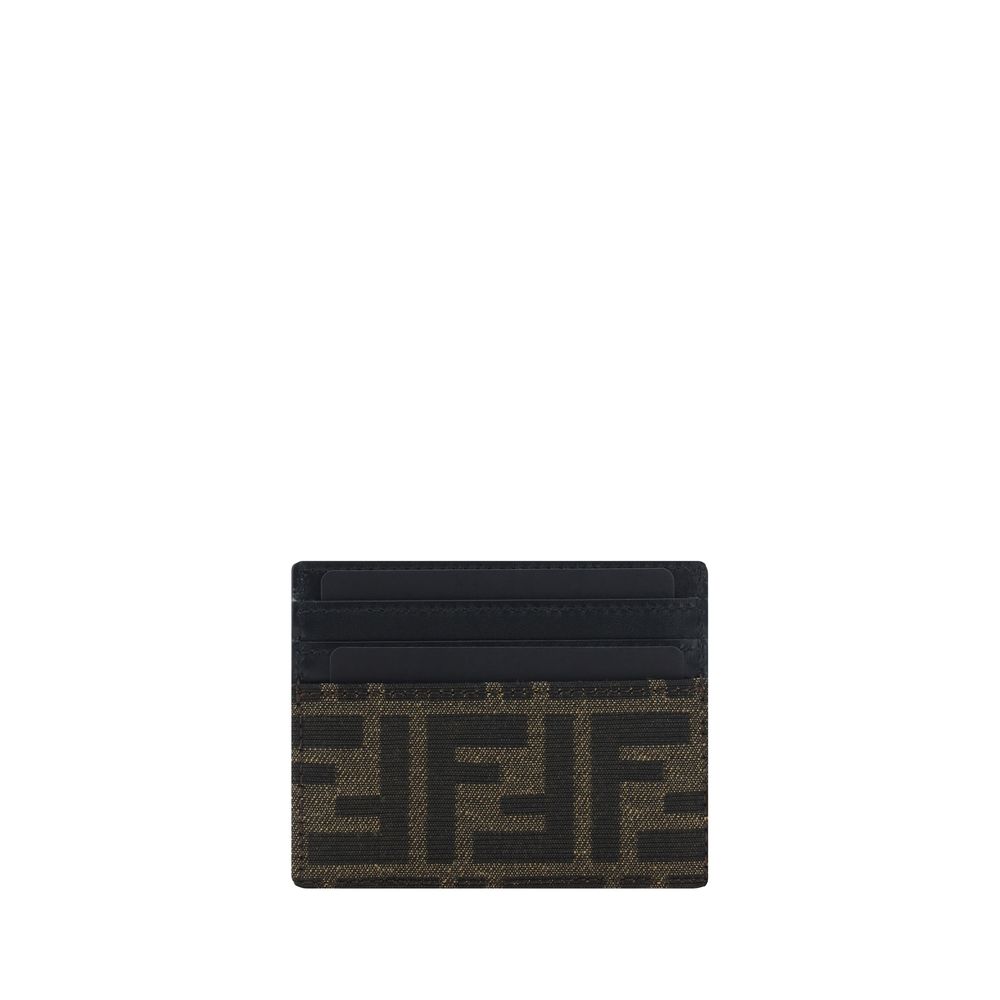 Fendi Brown Calf Leather Bos Taurus Wallet Fendi