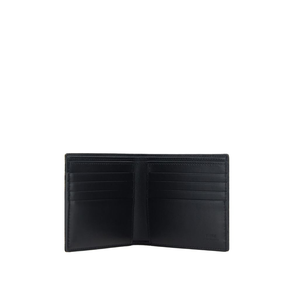 Fendi Brown Calf Leather Bos Taurus Wallet Fendi