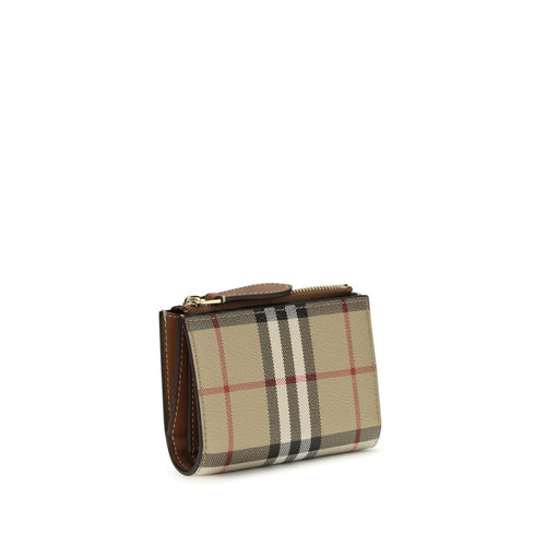 Burberry Beige Polyethylene Wallet Burberry