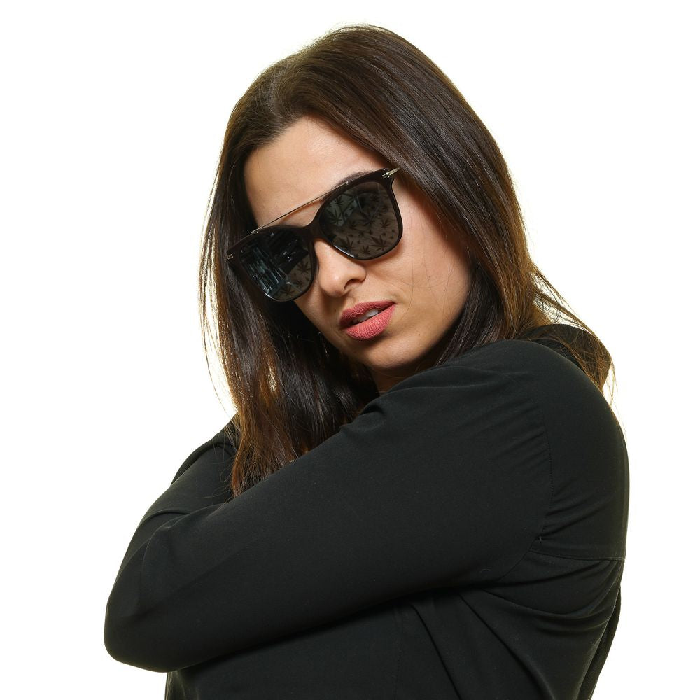 Police Brown Metal & Plastic Sunglasses Police