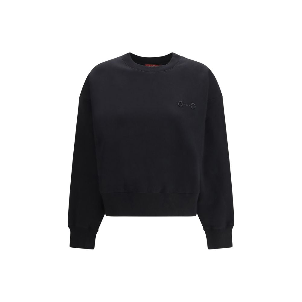 Gucci Black Cotton Sweatshirt Gucci