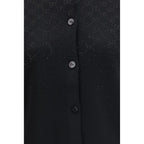 Gucci Black Wool Cardigan Gucci