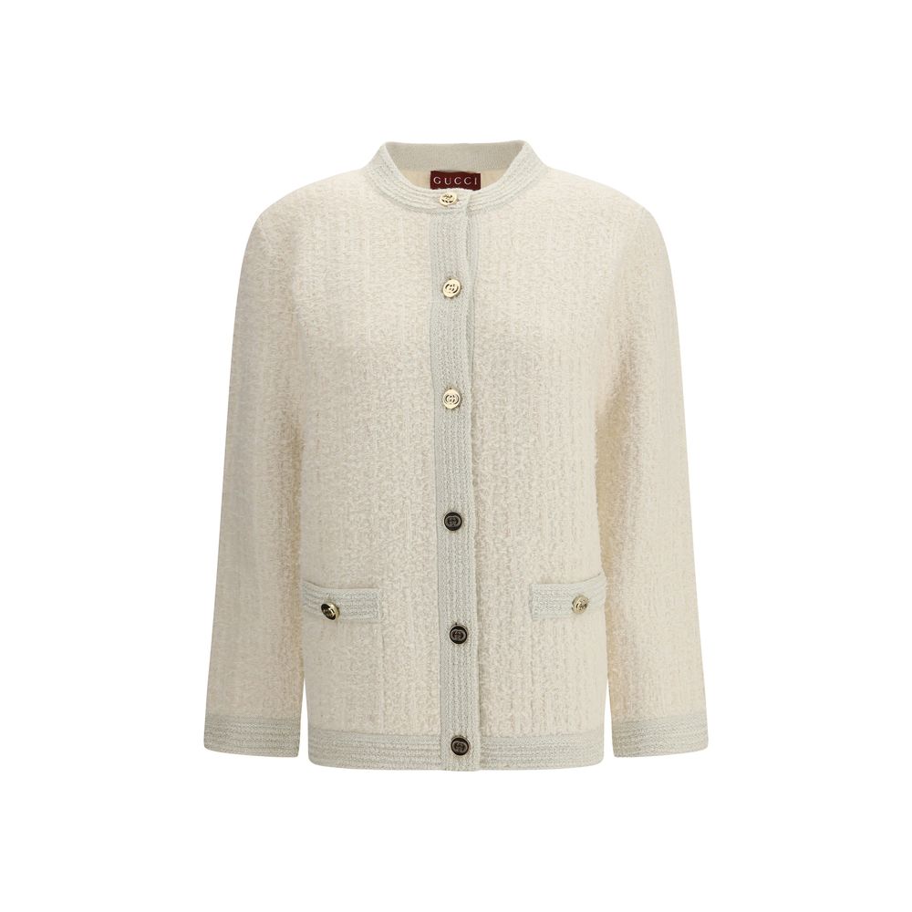 Gucci Beige Wool Cardigan Gucci