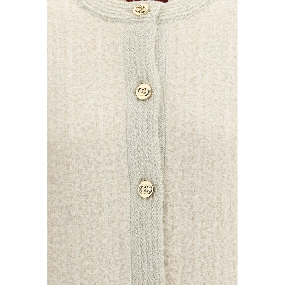 Gucci Beige Wool Cardigan Gucci