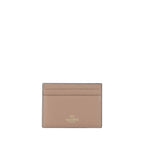Valentino Garavani Beige Calf Leather Bos Taurus Wallet Valentino Garavani