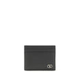 Valentino Garavani Black Calf Leather Bos Taurus Wallet Valentino Garavani
