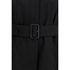Burberry Black Cotton Trench Coat Burberry