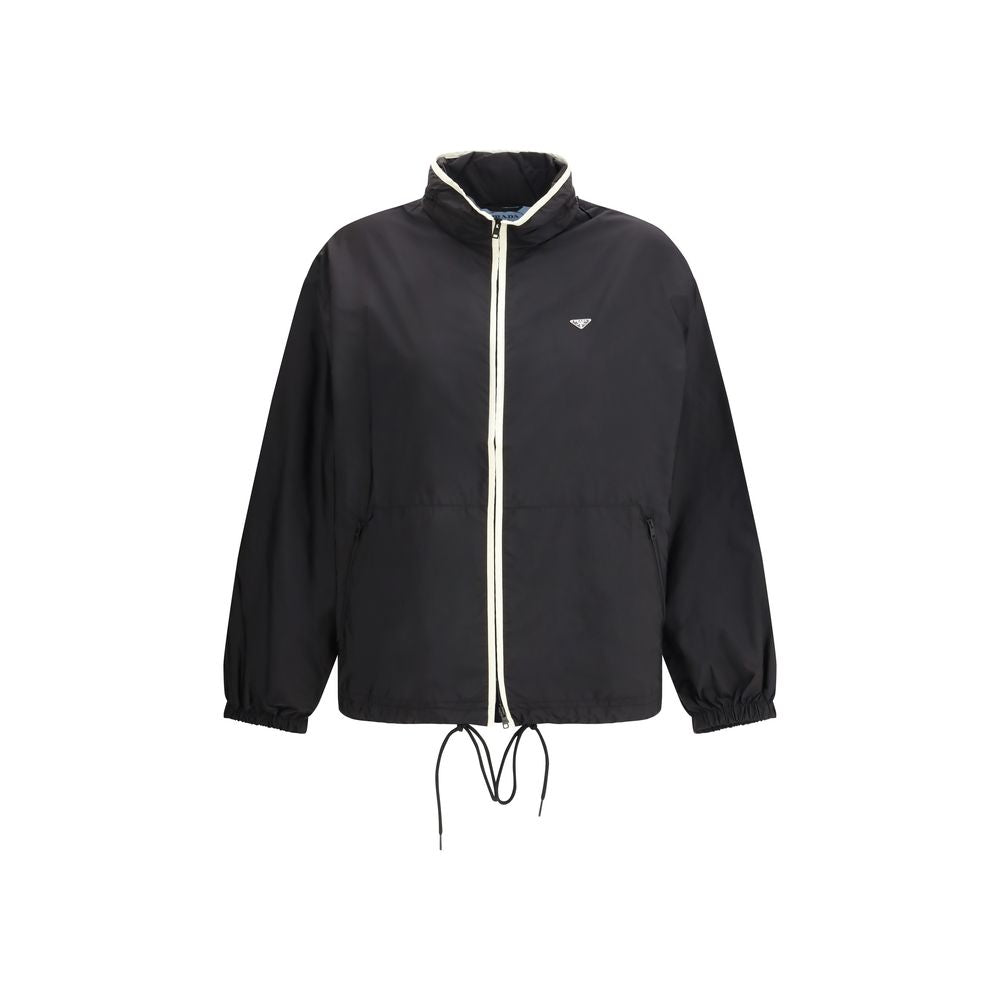 Prada Black Polyamide Shell Jacket Prada