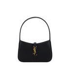 Saint Laurent Black Calf Leather Bos Taurus Shoulder Bag Saint Laurent