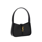 Saint Laurent Black Calf Leather Bos Taurus Shoulder Bag Saint Laurent