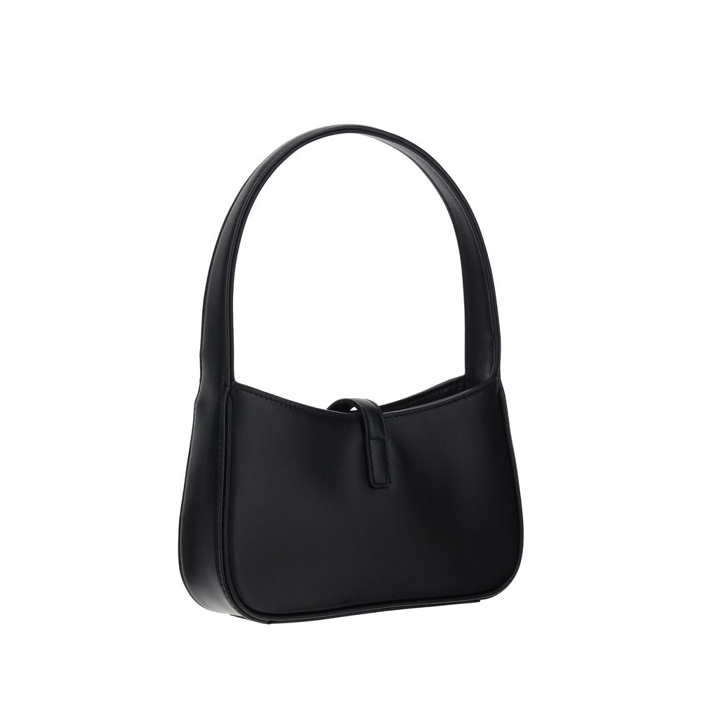 Saint Laurent Black Calf Leather Bos Taurus Shoulder Bag Saint Laurent