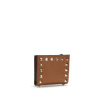 Valentino Garavani Brown Lamb Ovis Aries Aries Wallet Valentino Garavani