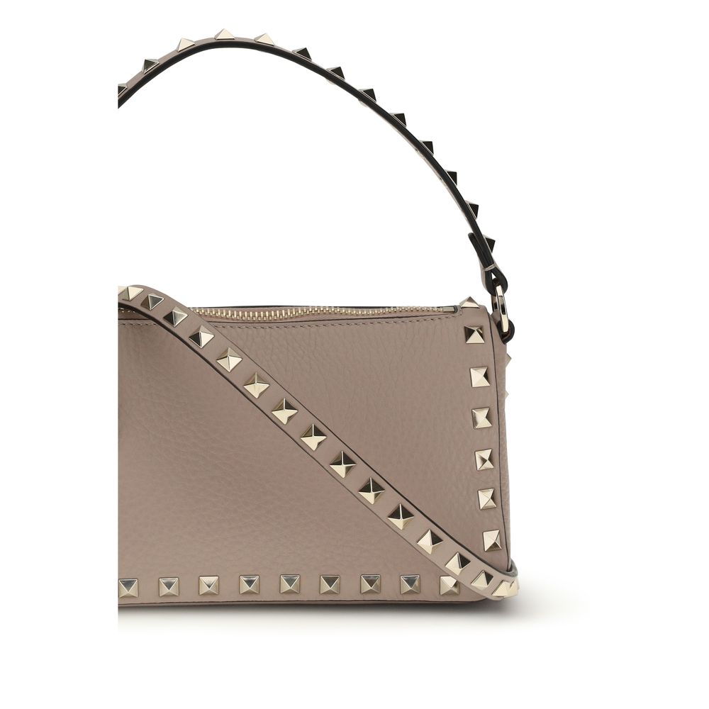 Valentino Garavani Multicolor Calf Leather Bos Taurus Shoulder Bag Valentino Garavani