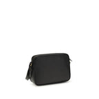 Valentino Garavani Black Calf Leather Bos Taurus Shoulder Bag Valentino Garavani