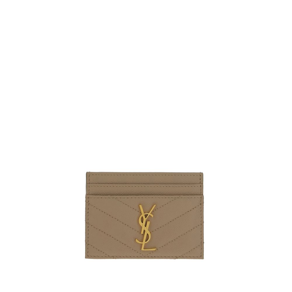 Saint Laurent Brown Calf Leather Bos Taurus Wallet Saint Laurent