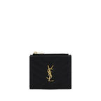 Saint Laurent Black Calf Leather Bos Taurus Wallet Saint Laurent
