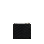 Saint Laurent Black Calf Leather Bos Taurus Wallet Saint Laurent