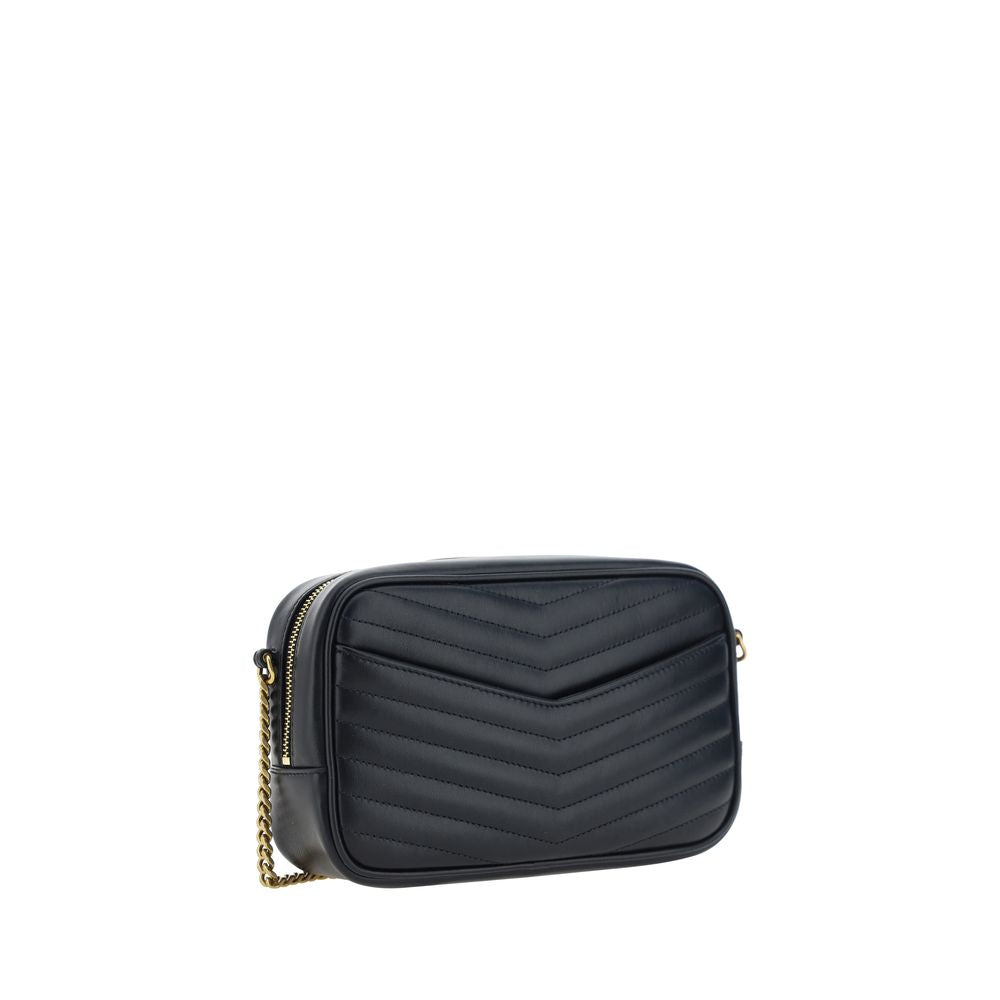 Saint Laurent Black Calf Leather Bos Taurus Shoulder Bag Saint Laurent